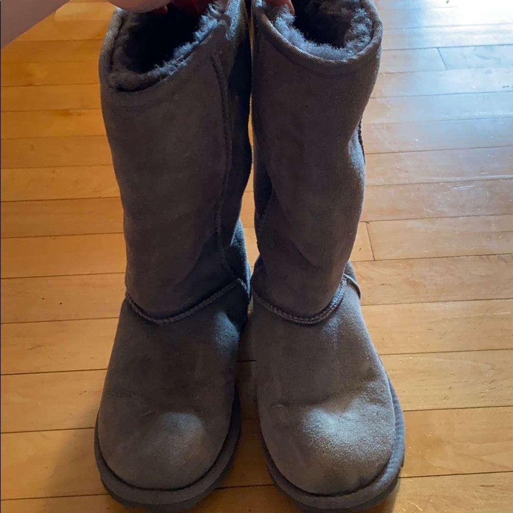 Grey High Ugg Boots